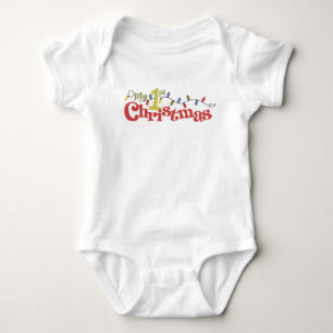 Mijn eerste kerstpak Baby Bodysuit