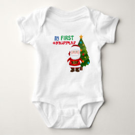 Mijn eerste kerstpak Baby Bodysuit