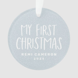 Mijn eerste kerstpasgeboren baby, gepersonaliseerd ornament