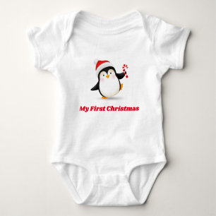 Mijn eerste kerstpinguïn romper