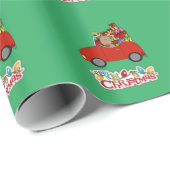 Mijn eerste kerstrijrenrenrendiertje cadeaupapier (Rol Hoek)