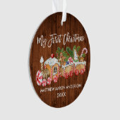 Mijn eerste kerstvakantiebrood Baby Ornament (voorkant)