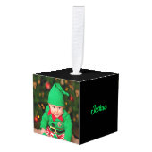 Mijn eerste kerstversiering decoratie (Voorkant hoekig)