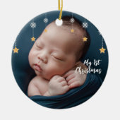 Mijn eerste kerstversiering keramisch ornament (Voorkant)