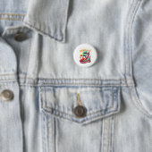 Mijn eerste kleuterdag 1e schooldag ronde button 3,2 cm (In situ)