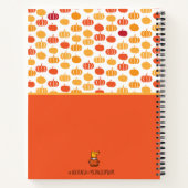 Mijn eerste koekjesboek pompoenpatroon Kinder Reci Notitieboek (Achterkant)