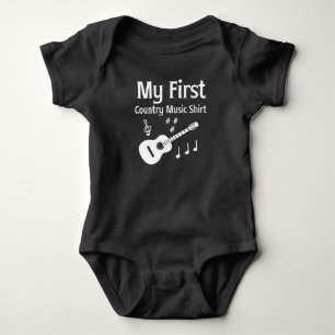 Mijn eerste land Music Shirt Baby Bodysuit