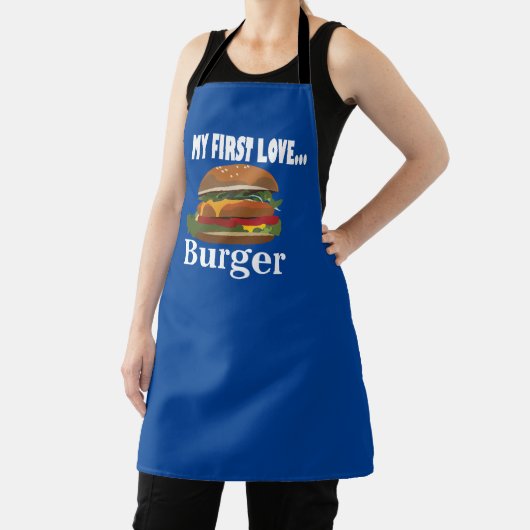 Mijn eerste liefde Burger Schort (Insitu)