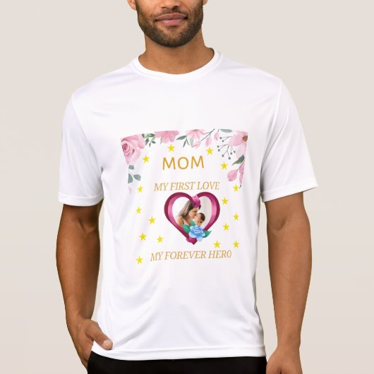 Mijn eerste liefde, mijn eeuwige held t-shirt (Voorkant)