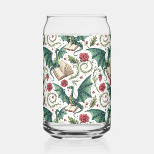 Mijn eerste liefdes - Draken en boeken Blikvorm Glas