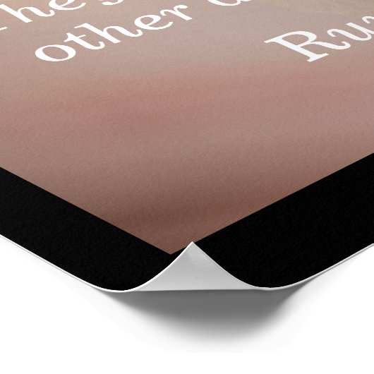 Mijn eerste liefdesverhaal - Rumi - kunstdrukken Poster (Hoek)