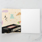 Mijn eerste logeerpartij - Dreamcore VHS Nostalgia Kaart (Binnen)