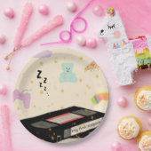 Mijn eerste logeerpartij - Dreamcore VHS Nostalgia Papieren Bordje (Feest)