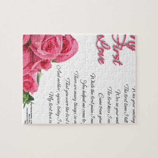 Mijn eerste Love Poetry Art van Stanley Mathis Legpuzzel (Horizontaal)