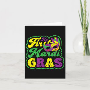 Mijn eerste Mardi Gras feest Gras Gras Gras Gras G Kaart