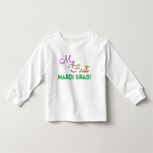 Mijn eerste Mardi Gras Shirt (Voorkant)