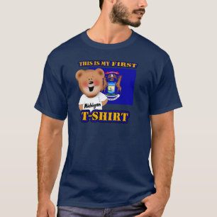 Mijn eerste Michigan Teddy Bear Shirt