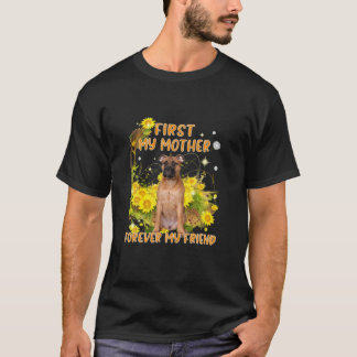 Mijn eerste moeder voor mijn vriend Moederdag Dog T-shirt