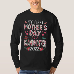 Mijn eerste Moederdag als grootmoeder 2022 Fl T-shirt