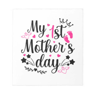 Mijn eerste Moederdag als mama 2 Notitieblok