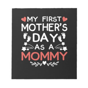 Mijn eerste moederdag als mama notitieblok