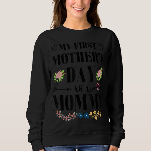 Mijn eerste Moederdag als mammie 2022. Trui (Voorkant)