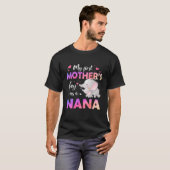 Mijn eerste Moederdag als Nana Moederdag Elepah T-shirt (Voorkant volledig)