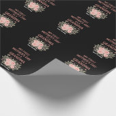 Mijn eerste Moederdag als oma Grappig & Schattige Cadeaupapier (Hoek)