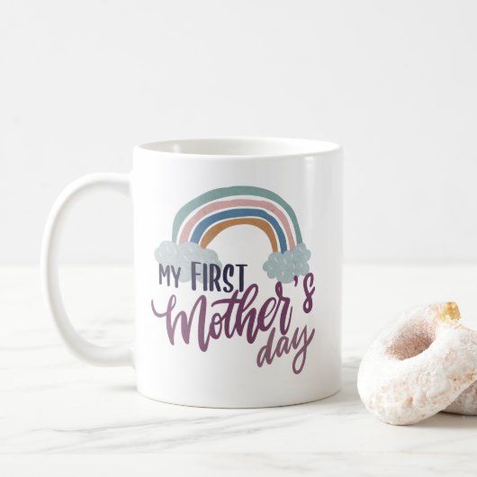 Mijn eerste Moederdag Koffiemok (Met donut)