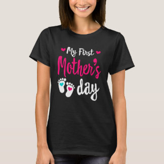 Mijn Eerste Moederdag Mama Geweldige Mama Baby T-shirt