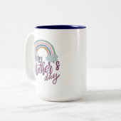 Mijn eerste Moederdag Tweekleurige Koffiemok (Voorkant links)