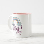 Mijn eerste Moederdag Tweekleurige Koffiemok (Voorkant links)