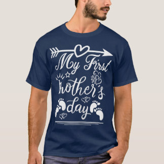 Mijn eerste Moederdag zwangerschap T-shirt