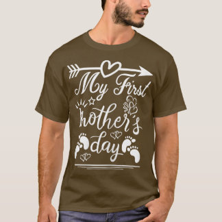 Mijn eerste Moederdag zwangerschap T-shirt