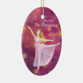 Mijn eerste Nutcracker Ballet Herdenkingsornament Keramisch Ornament (Rechts)