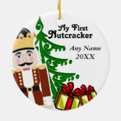 Mijn eerste Nutcracker Ballet Keramisch Ornament (Achterkant)