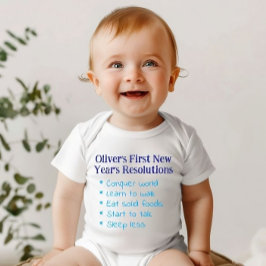 Mijn Eerste Oud-en Nieuw Wensen, Grappige Baby Jon Romper