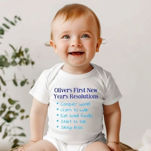 Mijn Eerste Oud-en Nieuw Wensen, Grappige Baby Jon Romper