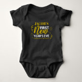 Mijn eerste Oudjaarsavond Custom Romper (Voorkant)