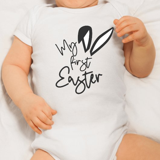 Mijn eerste paasbunny Ears Romper