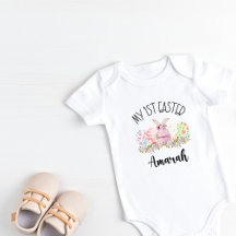 Mijn eerste paaseieren Baby korte hoes, één stuk