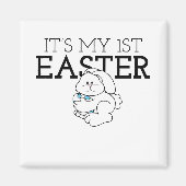 Mijn eerste paaspaasdag Baby 1st Pasen Magneet (Voorkant)