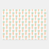 Mijn eerste paaswortel cadeauverpakking inpakpapier vel (Voorkant)