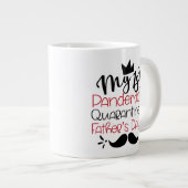 Mijn eerste pandemische Quarantine Vaderdag Grote Koffiekop (Voorkant rechts)