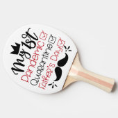 Mijn eerste pandemische Quarantine Vaderdag Tafeltennisbatje (Zijkant)
