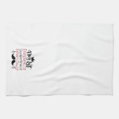 Mijn eerste pandemische Quarantine Vaderdag Theedoek (Horizontaal)