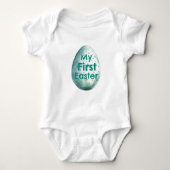 Mijn eerste Pasen | Aangepaste naam | Paasei Romper (Voorkant)