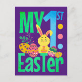 Mijn eerste Pasen Feestdagenkaart (Voorkant)