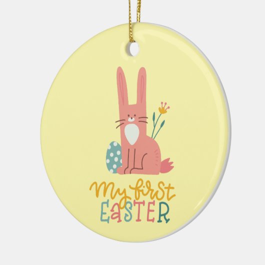 Mijn eerste Pasen Keramisch Ornament (Links)