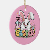 Mijn eerste Pasen Keramisch Ornament (Rechts)